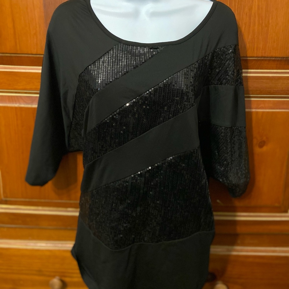 80’s style black too Large
